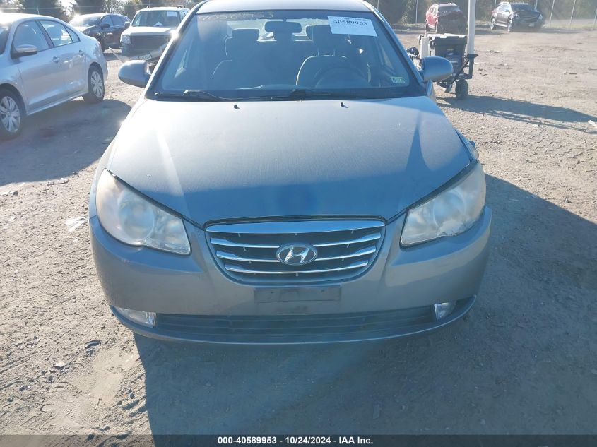 2010 Hyundai Elantra Blue/Gls/Se VIN: KMHDU4AD7AU828681 Lot: 40589953