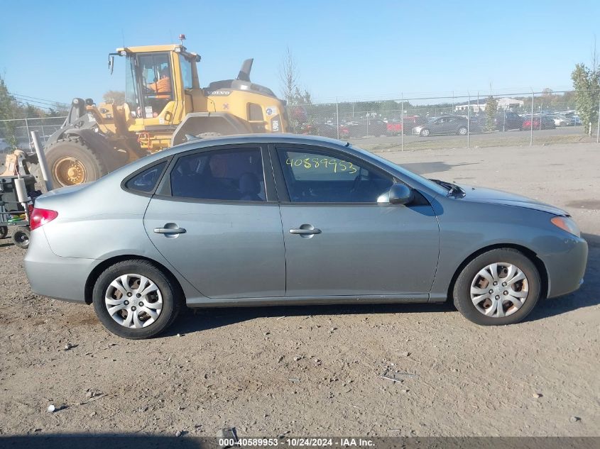 2010 Hyundai Elantra Blue/Gls/Se VIN: KMHDU4AD7AU828681 Lot: 40589953