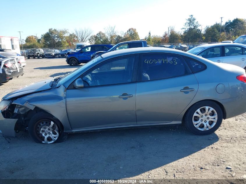 2010 Hyundai Elantra Blue/Gls/Se VIN: KMHDU4AD7AU828681 Lot: 40589953