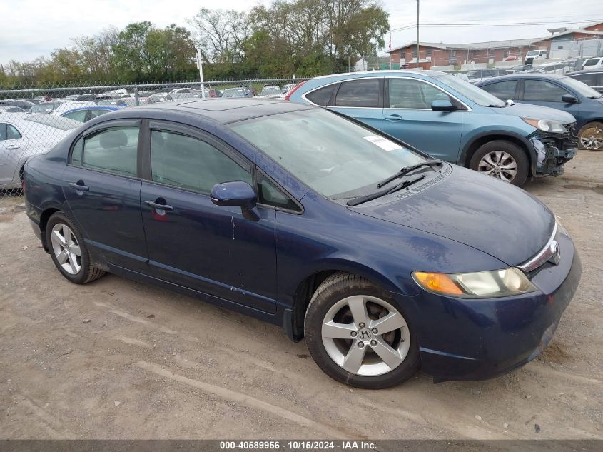 2008 Honda Civic Ex VIN: 1HGFA16878L040680 Lot: 40589956