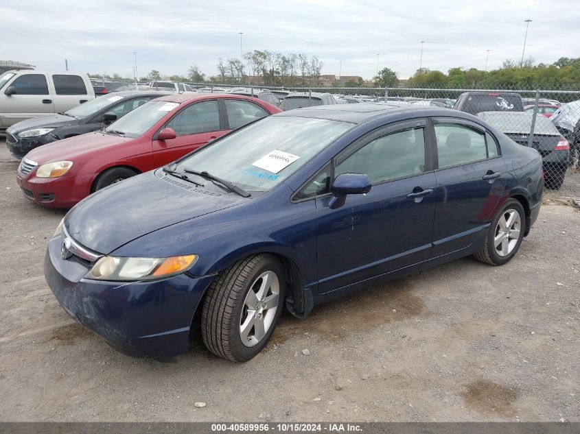 2008 Honda Civic Ex VIN: 1HGFA16878L040680 Lot: 40589956