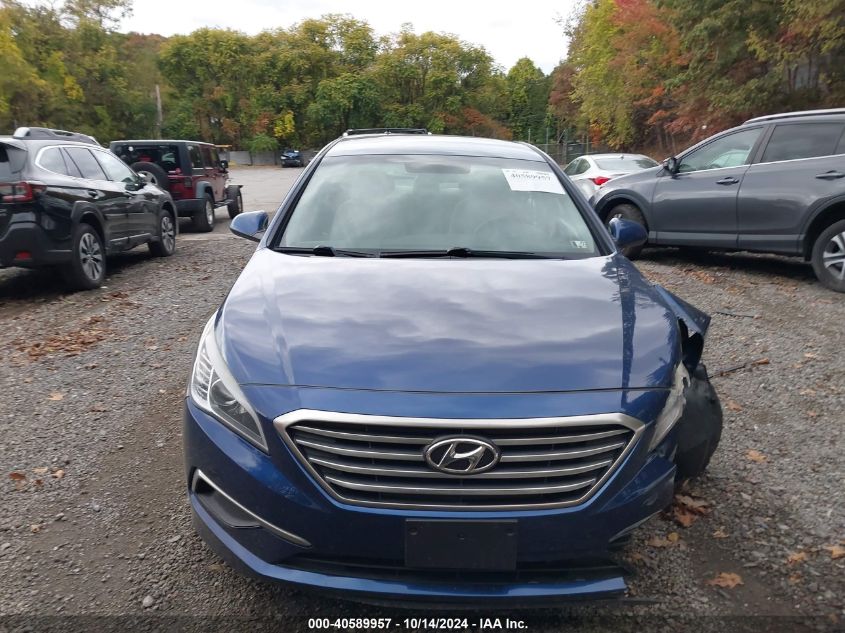 2017 Hyundai Sonata Se VIN: 5NPE24AF3HH501957 Lot: 40589957