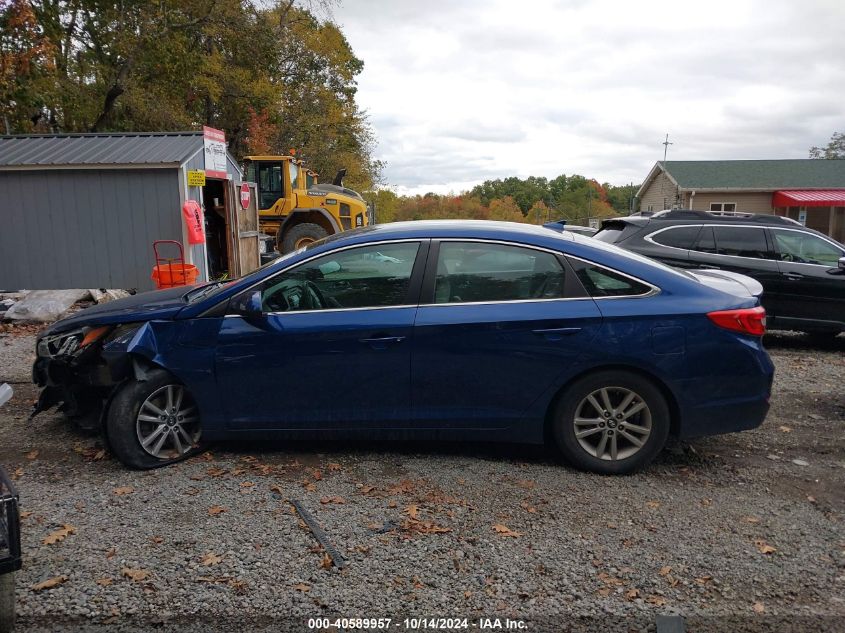 2017 Hyundai Sonata Se VIN: 5NPE24AF3HH501957 Lot: 40589957