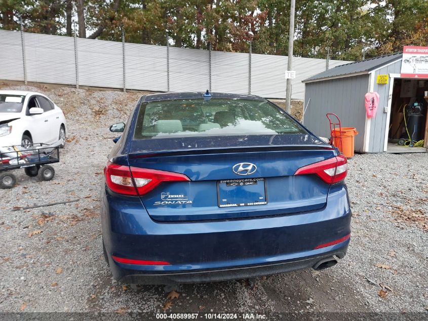 2017 Hyundai Sonata Se VIN: 5NPE24AF3HH501957 Lot: 40589957