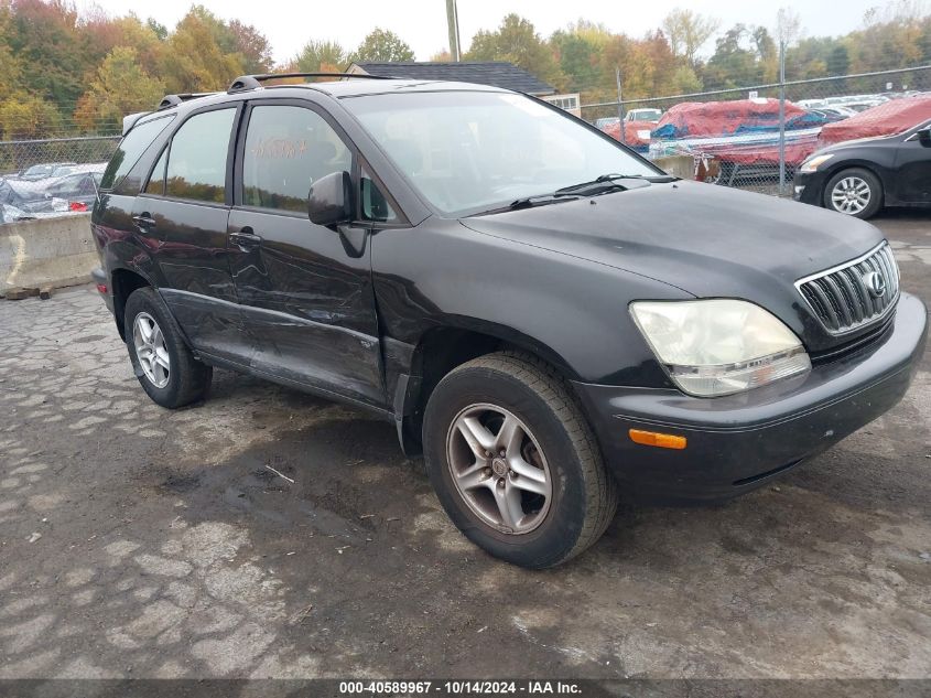 2001 Lexus Rx 300 VIN: JTJHF10U710192705 Lot: 40589967