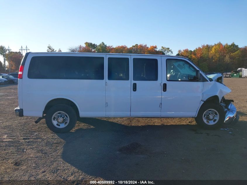 2020 Chevrolet Express Passenger Rwd 3500 Extended Wheelbase Lt VIN: 1GAZGPFGXL1213383 Lot: 40589992