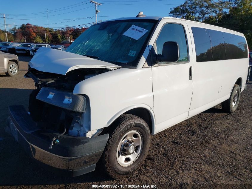 2020 Chevrolet Express Passenger Rwd 3500 Extended Wheelbase Lt VIN: 1GAZGPFGXL1213383 Lot: 40589992