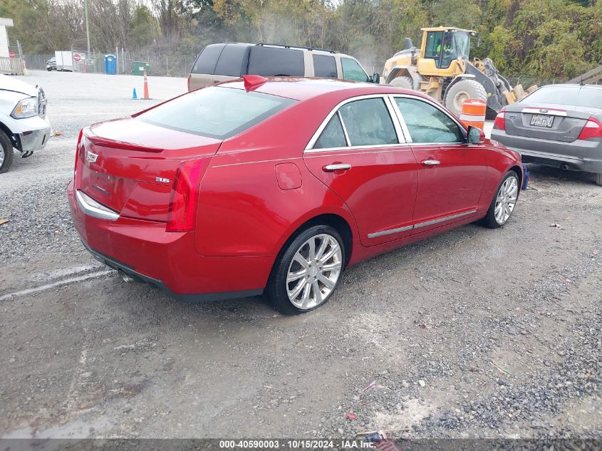 2017 Cadillac Ats Premium Luxury VIN: 1G6AK5SS4H0129593 Lot: 40590003