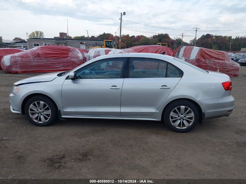 2015 Volkswagen Jetta 1.8T Se VIN: 3VWD17AJ0FM253871 Lot: 40590012