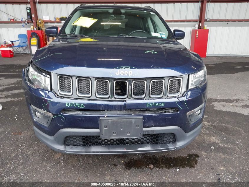 2018 Jeep Compass Latitude 4X4 VIN: 3C4NJDBB7JT249103 Lot: 40590023