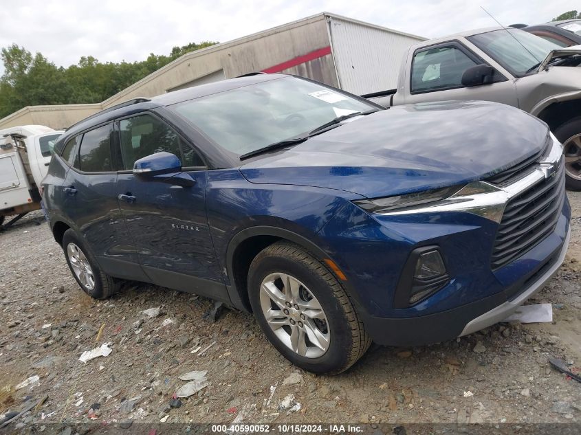 2022 Chevrolet Blazer Fwd 2Lt VIN: 3GNKBCR42NS214814 Lot: 40590052