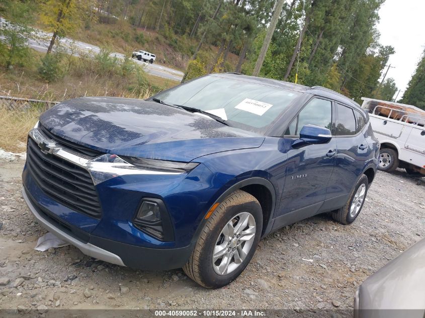 2022 Chevrolet Blazer Fwd 2Lt VIN: 3GNKBCR42NS214814 Lot: 40590052