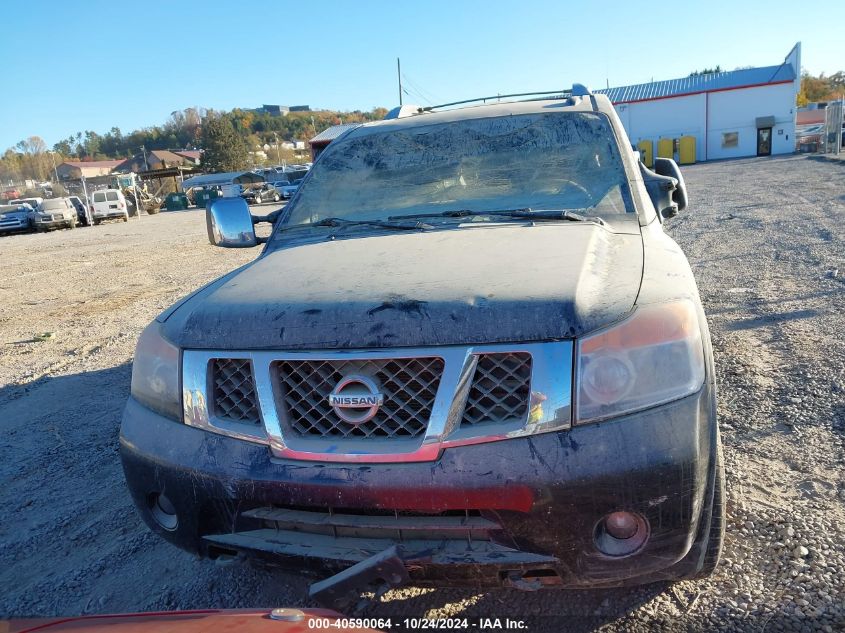 2014 Nissan Armada Sl VIN: 5N1AA0NC1EN609687 Lot: 40590064