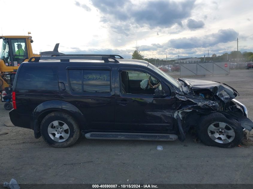 2011 Nissan Pathfinder S VIN: 5N1AR1NB5BC611813 Lot: 40590087