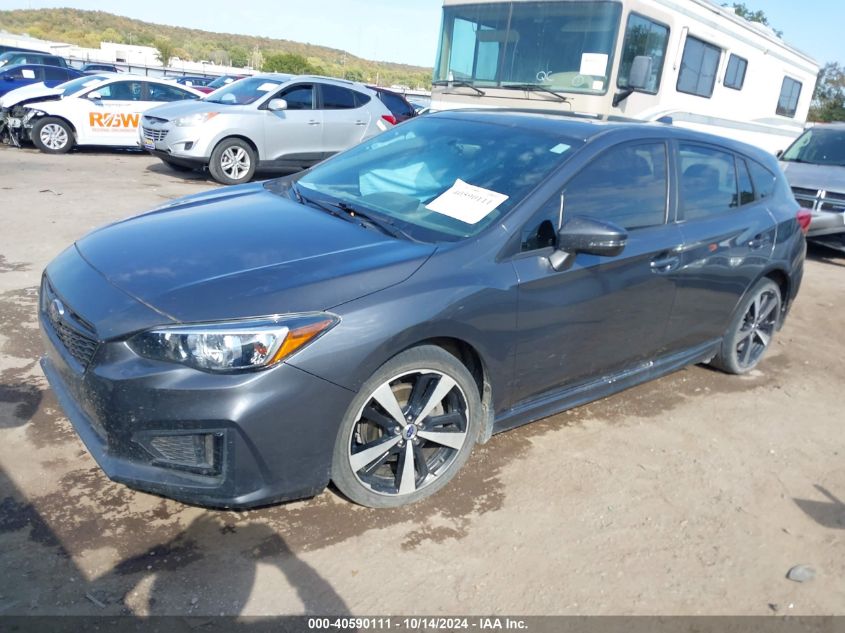 2018 Subaru Impreza 2.0I Sport VIN: 4S3GTAL62J3753377 Lot: 40590111