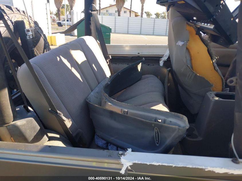 2003 Jeep Wrangler Rubicon VIN: 1J4FA69S93P321507 Lot: 40590131