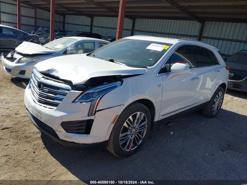 VIN 1GYKNERS7HZ139751 2017 Cadillac XT5, Premium Lu... no.2