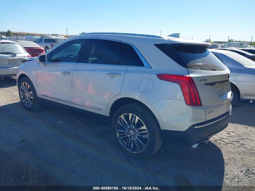 VIN 1GYKNERS7HZ139751 2017 Cadillac XT5, Premium Lu... no.3