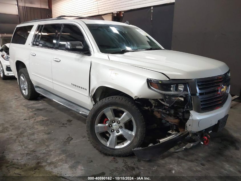 2015 Chevrolet Suburban 1500 Ltz VIN: 1GNSKKKC2FR144733 Lot: 40590162