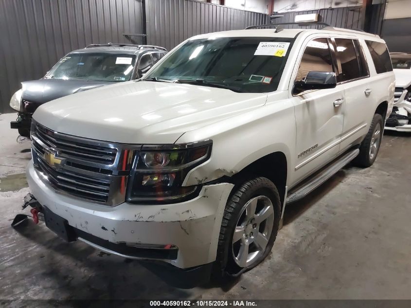 2015 Chevrolet Suburban 1500 Ltz VIN: 1GNSKKKC2FR144733 Lot: 40590162