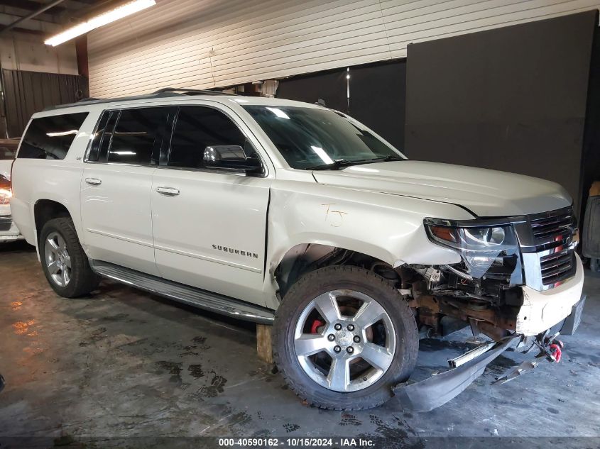 2015 Chevrolet Suburban 1500 Ltz VIN: 1GNSKKKC2FR144733 Lot: 40590162