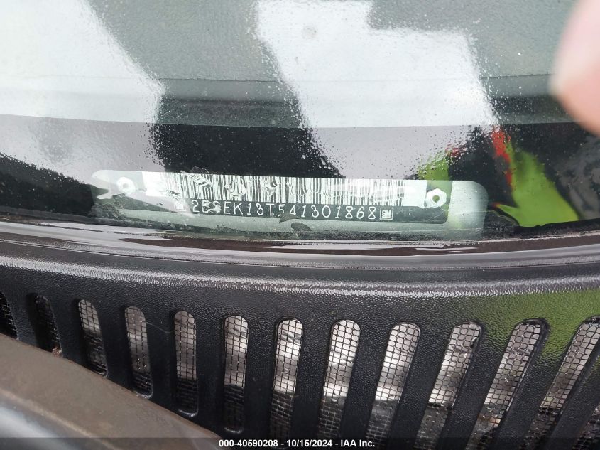 2004 Chevrolet Silverado 1500 Z71 VIN: 2GCEK13T541301868 Lot: 40590208