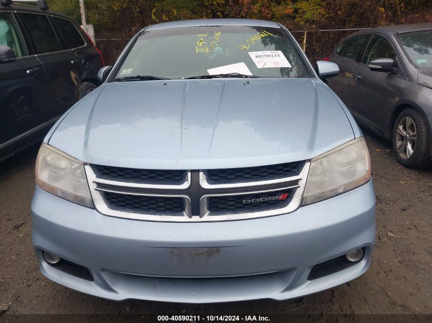 2013 Dodge Avenger Sxt VIN: 1C3CDZCB7DN682035 Lot: 40590211