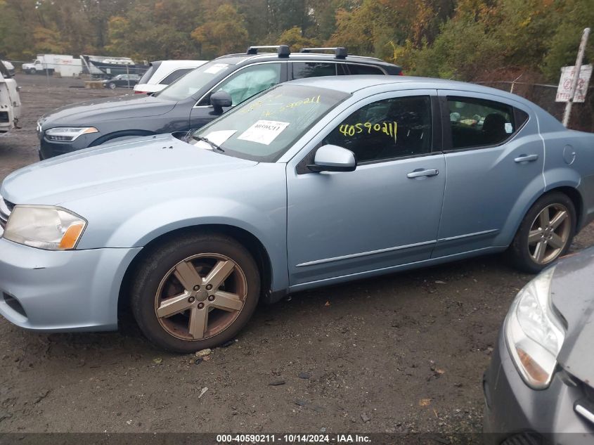 2013 Dodge Avenger Sxt VIN: 1C3CDZCB7DN682035 Lot: 40590211