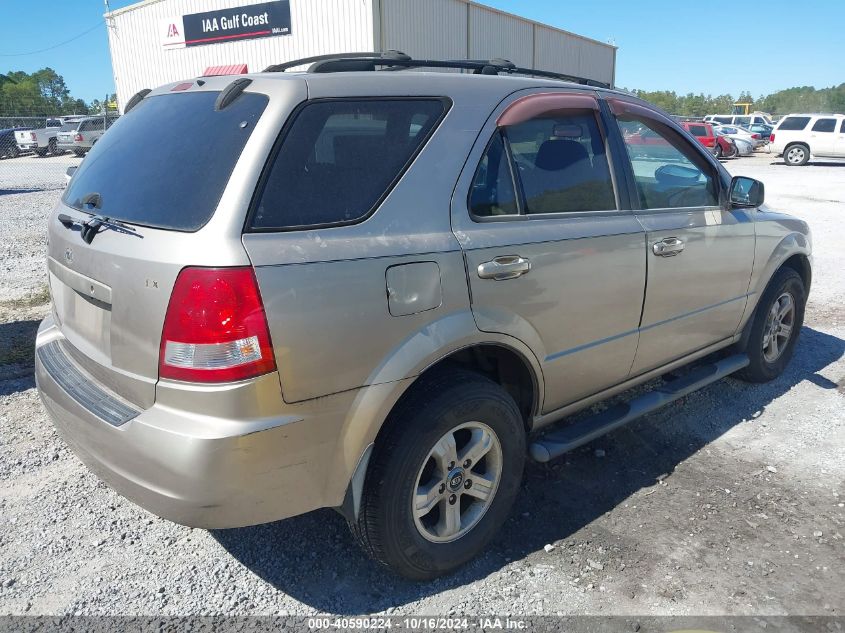 2004 Kia Sorento Ex/Lx VIN: KNDJD733X45258350 Lot: 40590224