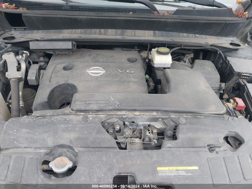 2013 Nissan Pathfinder Sv VIN: 5N1AR2MM4DC639307 Lot: 40590234