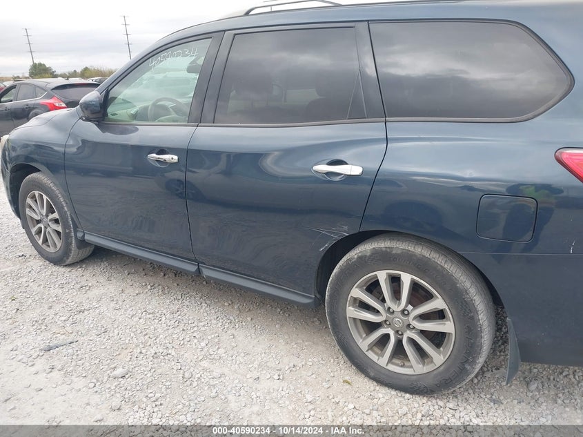 2013 Nissan Pathfinder Sv VIN: 5N1AR2MM4DC639307 Lot: 40590234