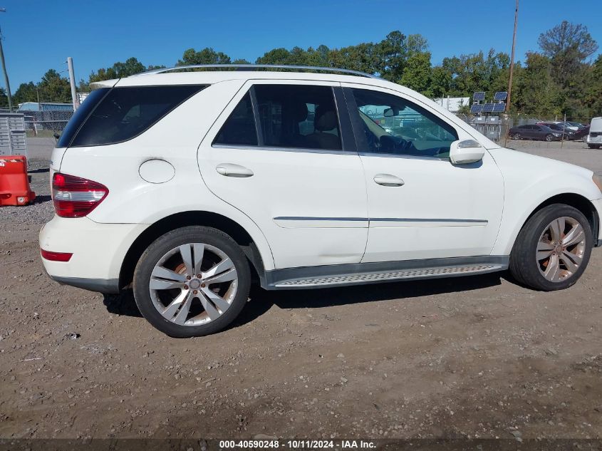 2010 Mercedes-Benz Ml 350 4Matic VIN: 4JGBB8GB0AA562898 Lot: 40590248