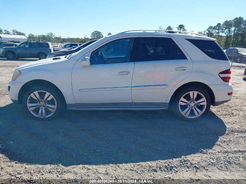 2010 Mercedes-Benz Ml 350 4Matic VIN: 4JGBB8GB0AA562898 Lot: 40590248