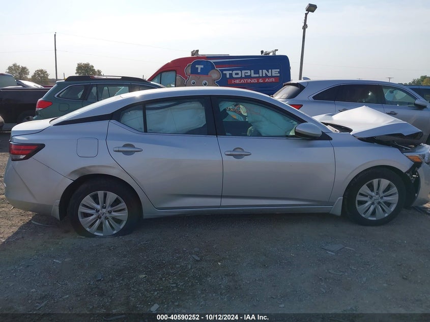 VIN 3N1AB8BV1MY277700 2021 NISSAN SENTRA S XTRONIC CVT