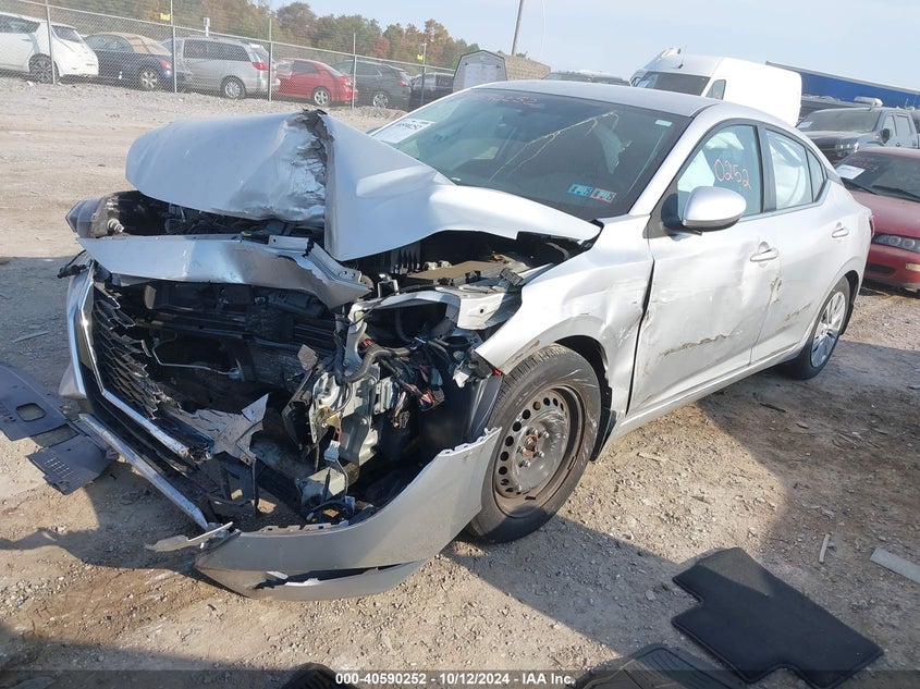 VIN 3N1AB8BV1MY277700 2021 NISSAN SENTRA S XTRONIC CVT
