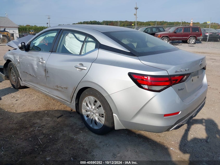 VIN 3N1AB8BV1MY277700 2021 NISSAN SENTRA S XTRONIC CVT