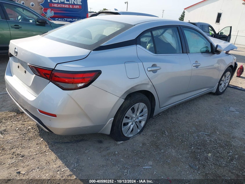 VIN 3N1AB8BV1MY277700 2021 NISSAN SENTRA S XTRONIC CVT