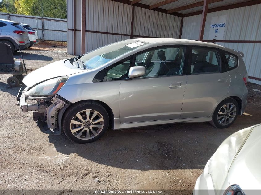 2013 Honda Fit Sport VIN: JHMGE8H51DC027855 Lot: 40590255