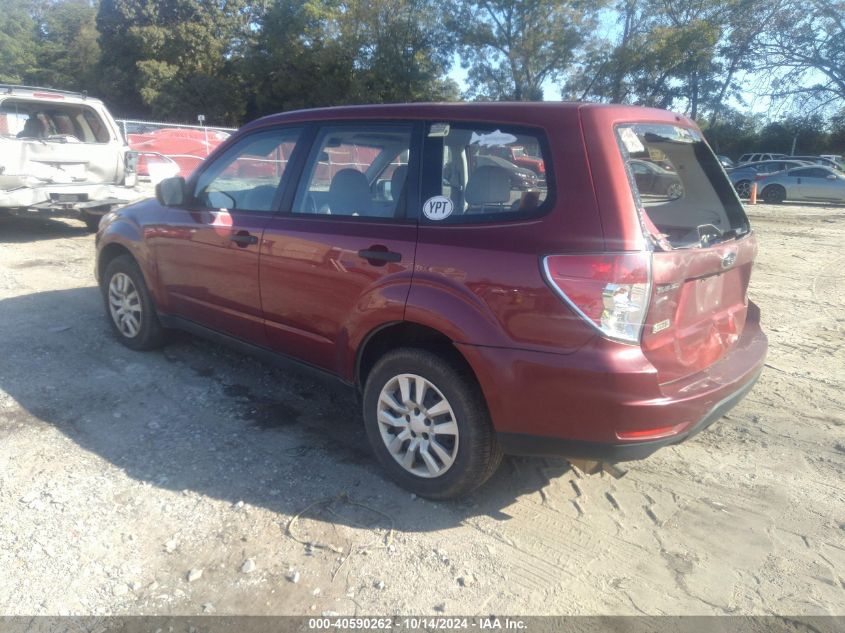 2010 Subaru Forester 2.5X VIN: JF2SH6AC5AH787349 Lot: 40590262