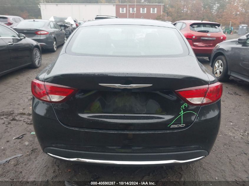 2016 Chrysler 200 Limited VIN: 1C3CCCABXGN185634 Lot: 40590287