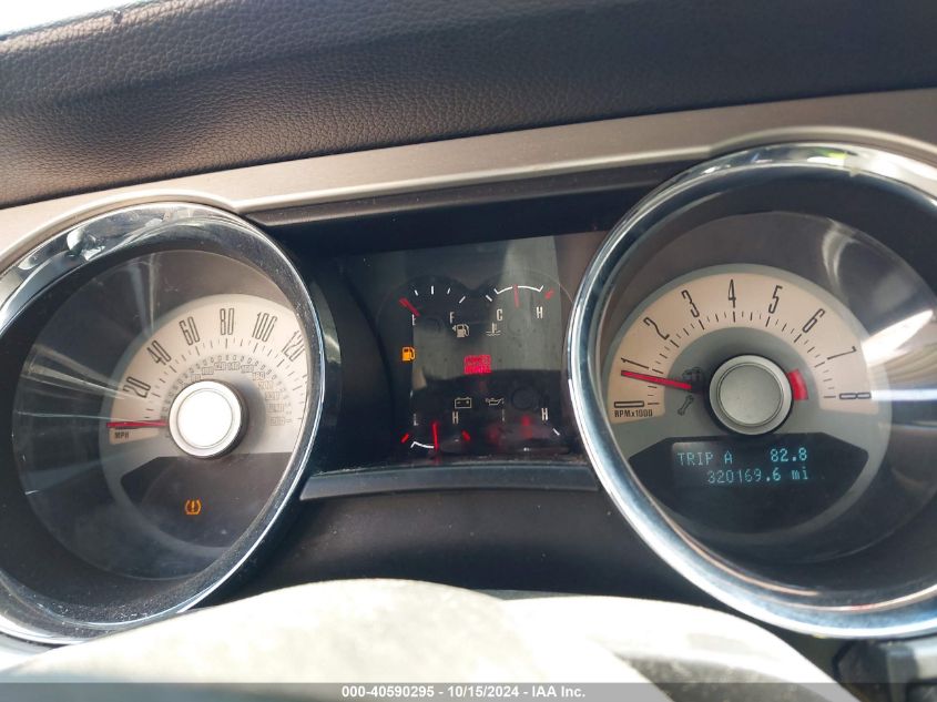 2012 Ford Mustang V6 Premium VIN: 1ZVBP8AM7C5213746 Lot: 40590295