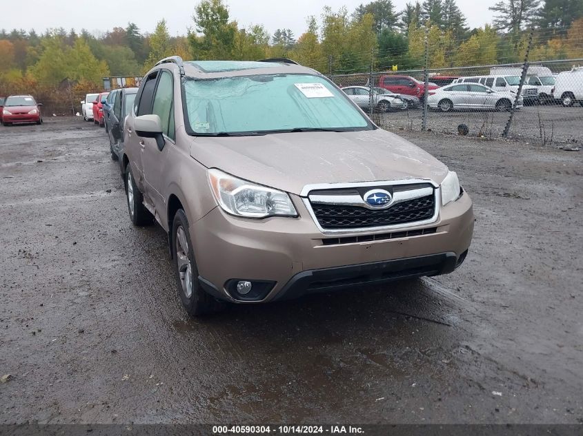 2015 Subaru Forester 2.5I Limited VIN: JF2SJARC1FH425439 Lot: 40590304