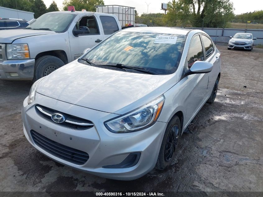 2016 Hyundai Accent Se VIN: KMHCT4AEXGU002293 Lot: 40590316