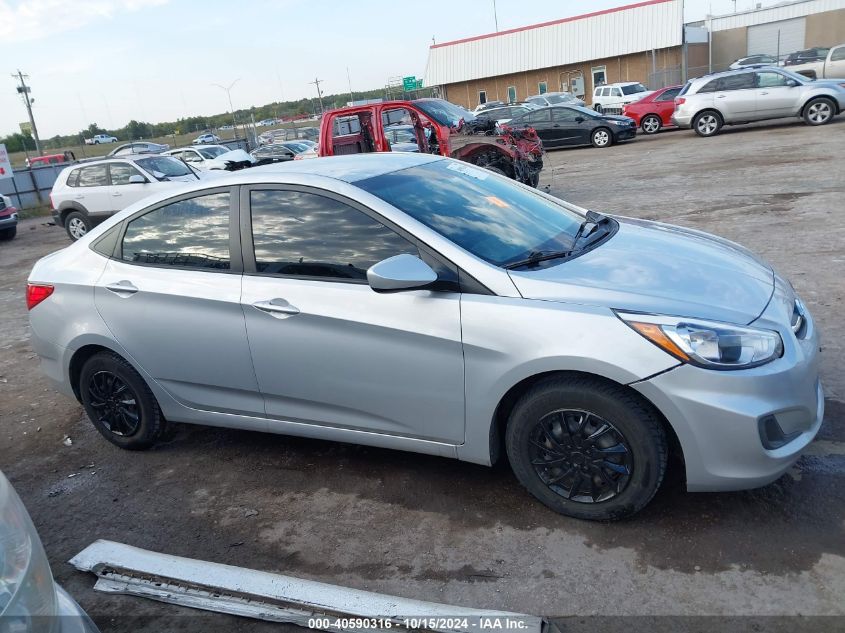 2016 Hyundai Accent Se VIN: KMHCT4AEXGU002293 Lot: 40590316