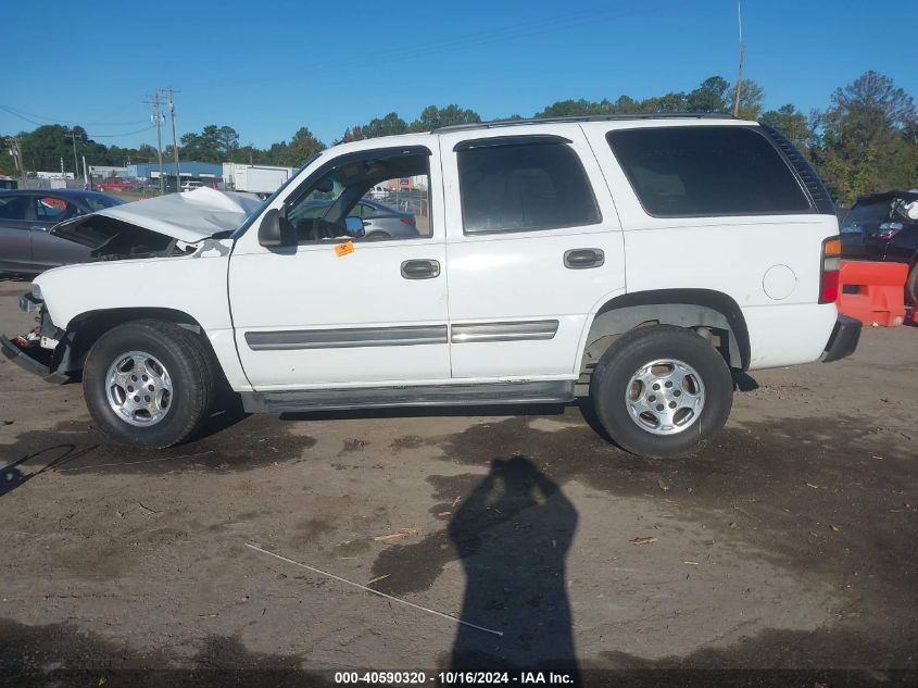 2005 Chevrolet Tahoe Ls VIN: 1GNEK13TX5J267411 Lot: 40590320