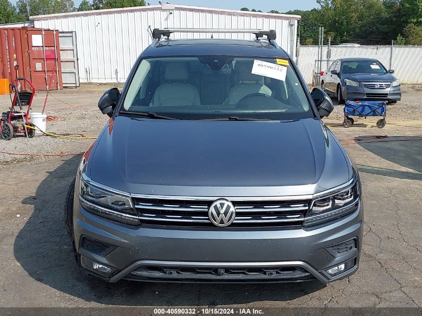 2018 Volkswagen Tiguan 2.0T Sel Premium VIN: 3VV5B7AX7JM221633 Lot: 40590332