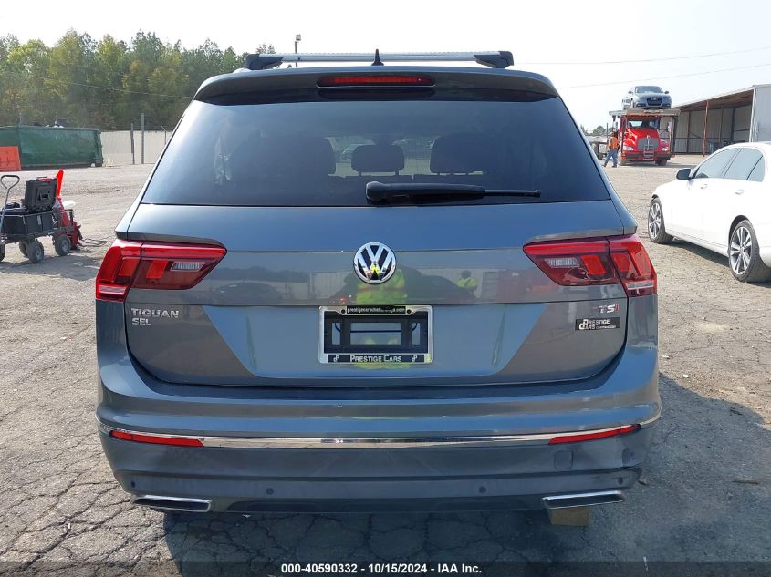 2018 VOLKSWAGEN TIGUAN 2.0T SEL PREMIUM - 3VV5B7AX7JM221633