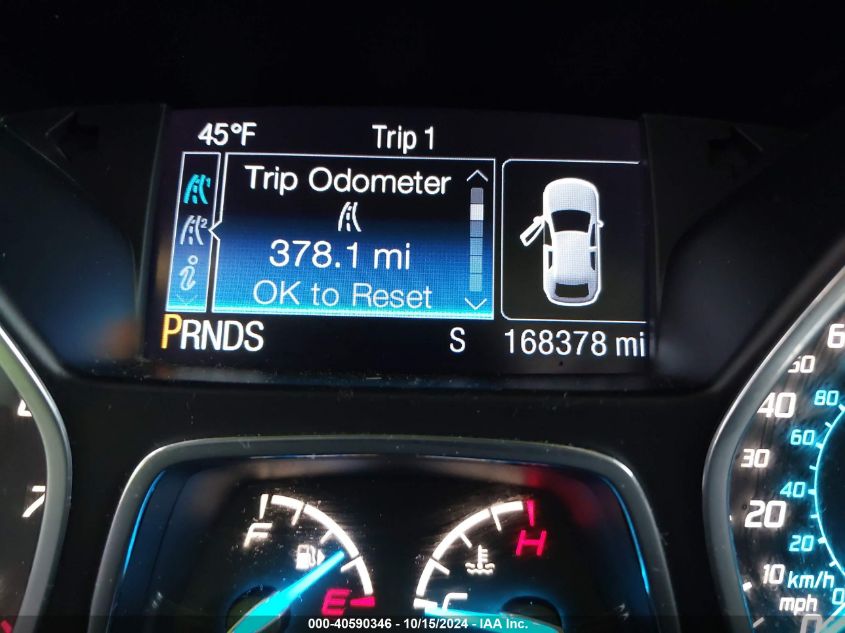 2013 Ford Escape Sel VIN: 1FMCU9HX8DUC17054 Lot: 40590346