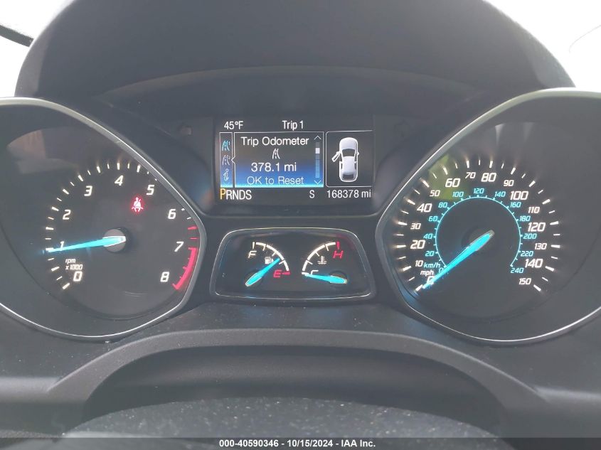 2013 Ford Escape Sel VIN: 1FMCU9HX8DUC17054 Lot: 40590346