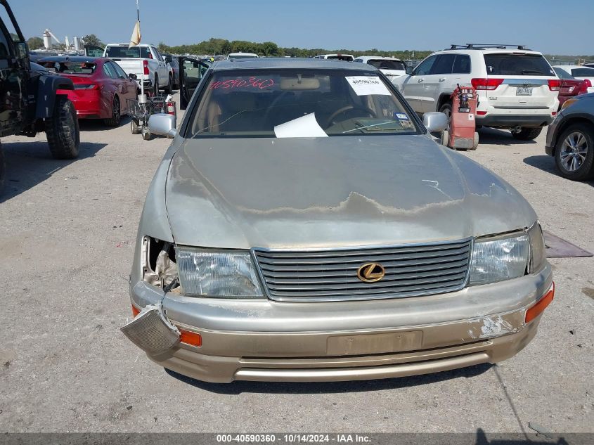 1996 Lexus Ls 400 VIN: JT8BH22F7T0038794 Lot: 40590360